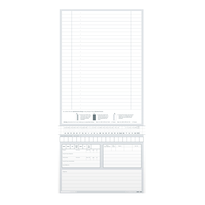 Karteitaschen ALPHAnorm DIN A5 quer