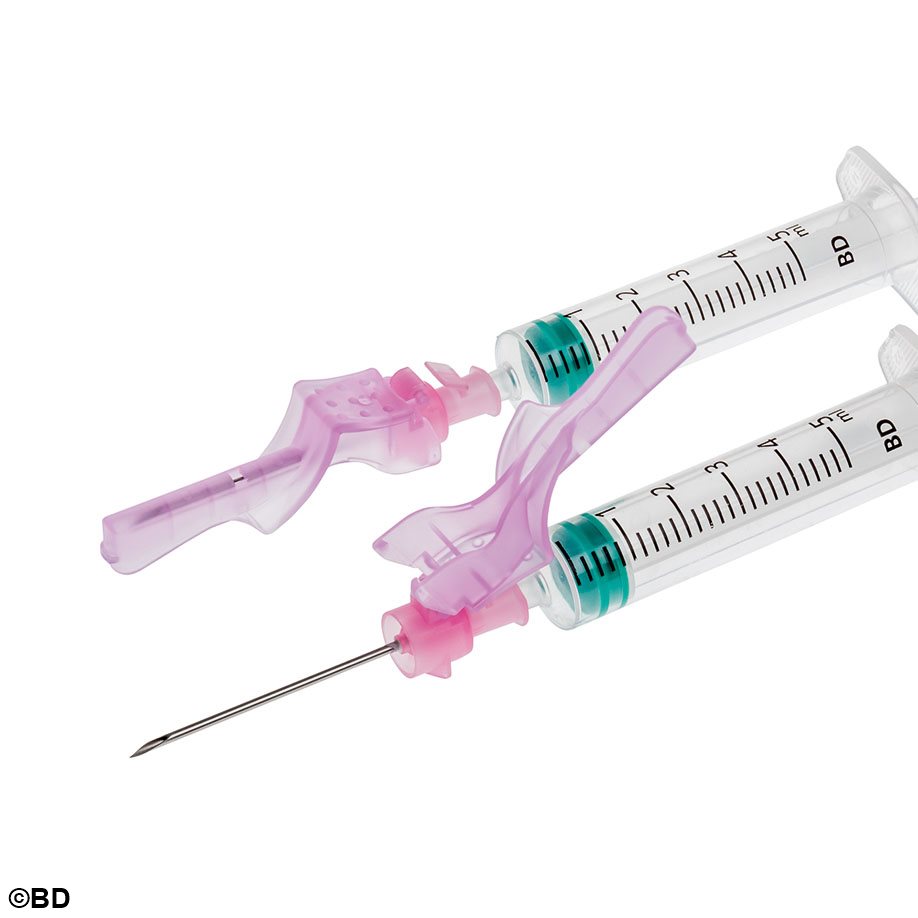 BD Eclipse Sicherheitsinjektionskanülen, 18 G x 1 1/2'', 1,20 x 40 mm (100 Stck.)
