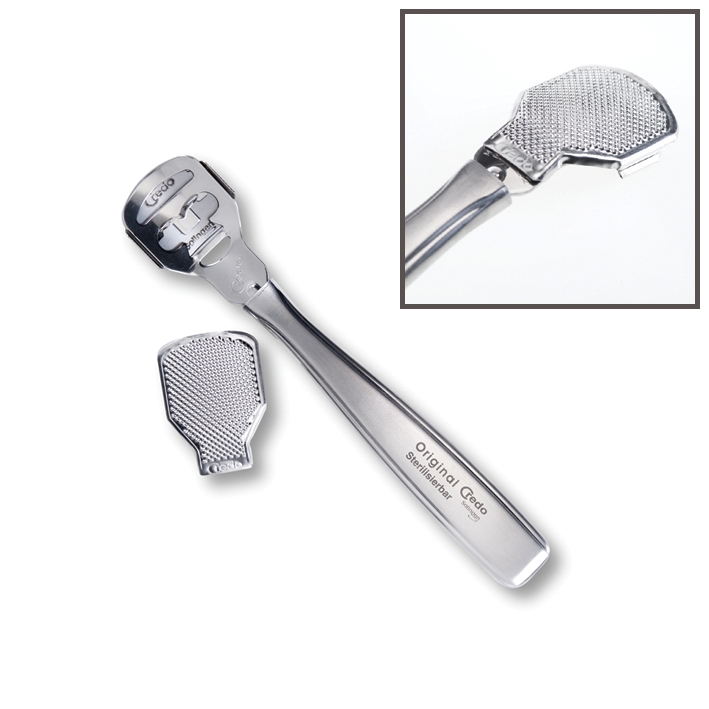 Credo Profi-Hornhaut Längshobel