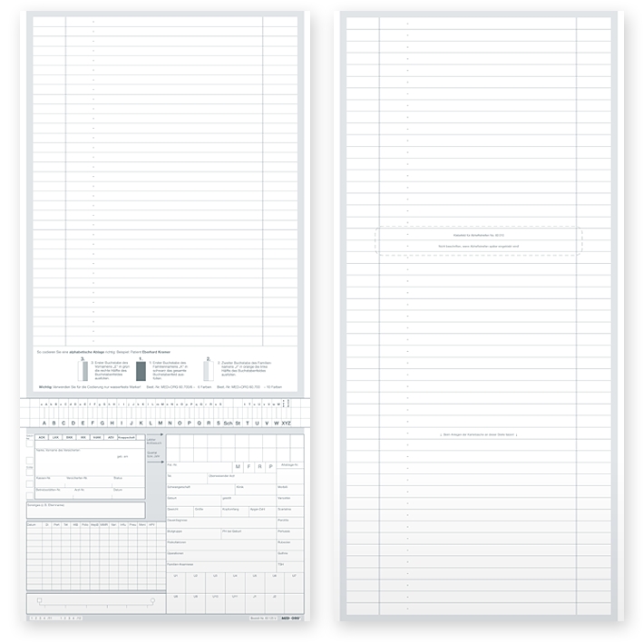 Karteitaschen ALPHAnorm DIN A5 quer Typ