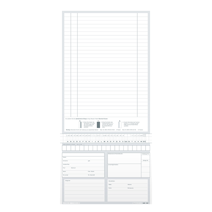 Karteitaschen ALPHAnorm DIN A5 quer