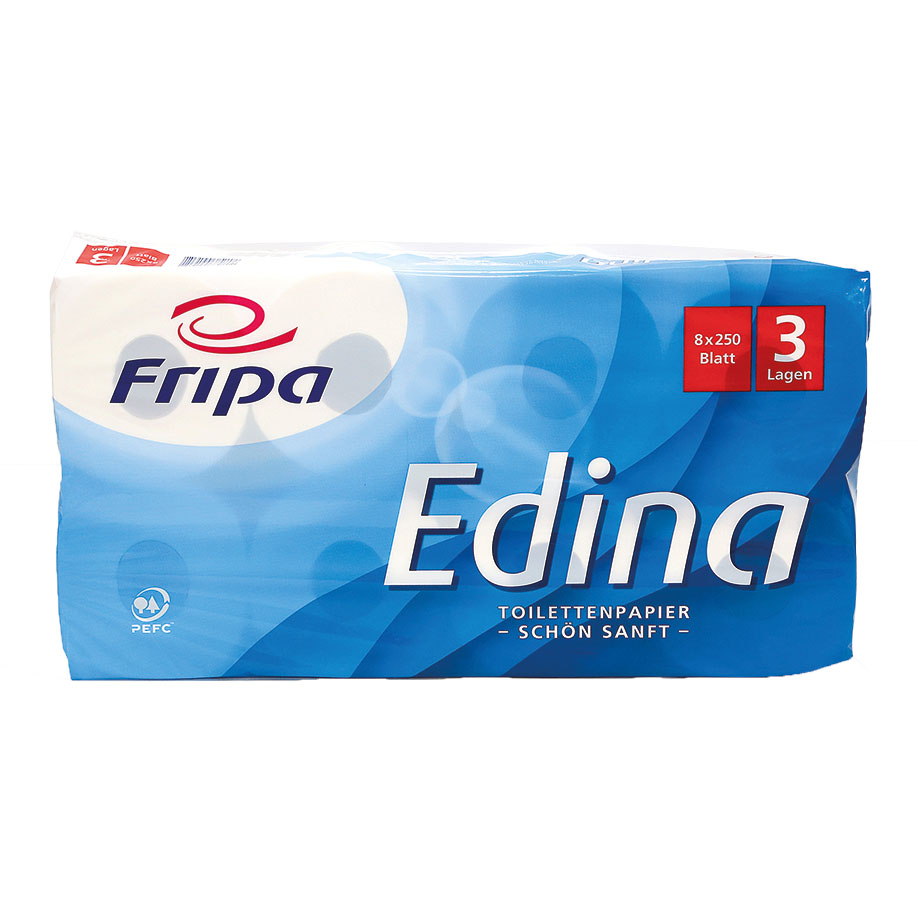 Fripa - Toilettenpapier Edina, 3-lagig