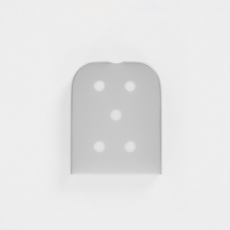 Präzisionsschutzkappen für Osteotome, 19 x 25,4 mm, naturfarbig, gelocht (50 Stck.)