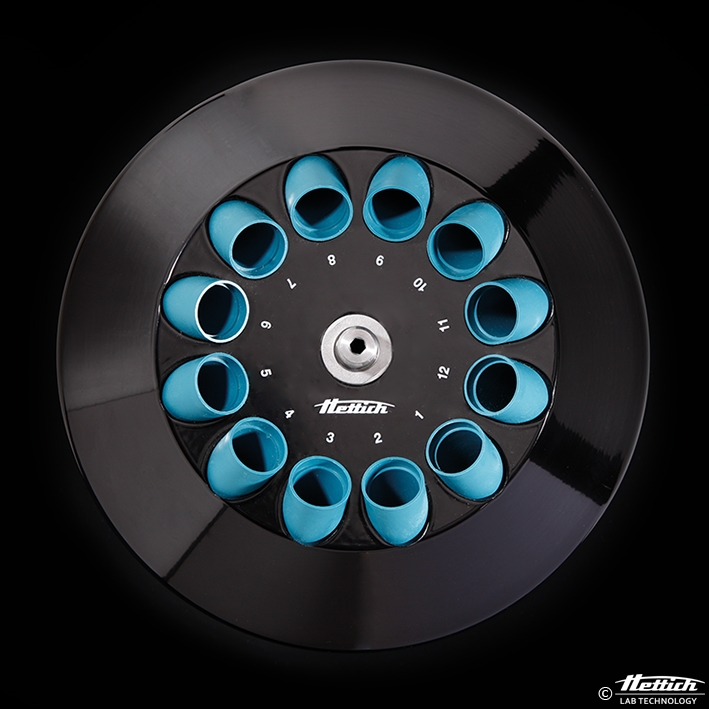 Winkelrotor 12-fach, PA, komplett mit