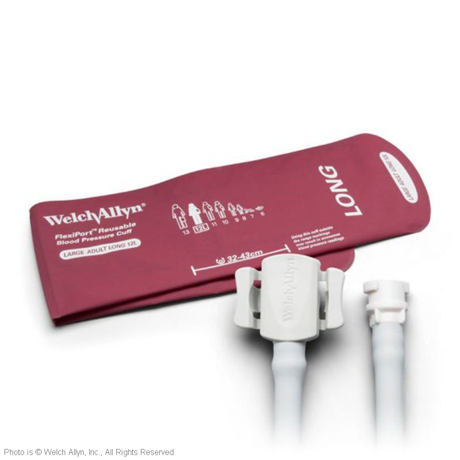 FlexiPort Manschette, wiederverwendbar, 1-Schlauch, für Erwachsene, groß, lang,