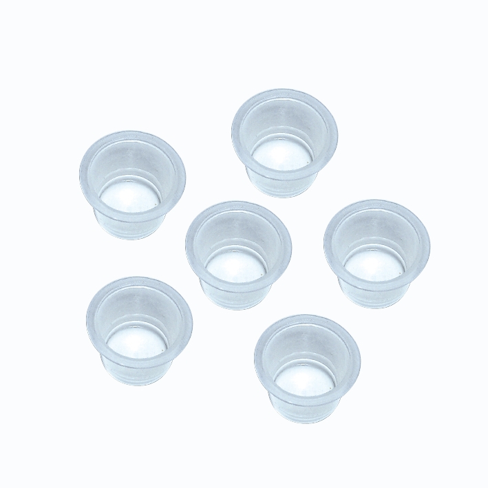 Farbkappen transparent Gr. L,