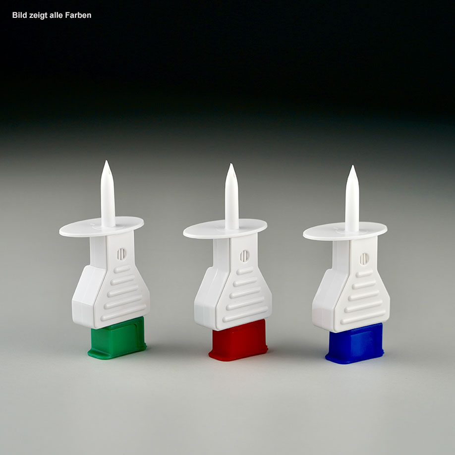 CHIRAPLUS Infusion-Spikes, blau