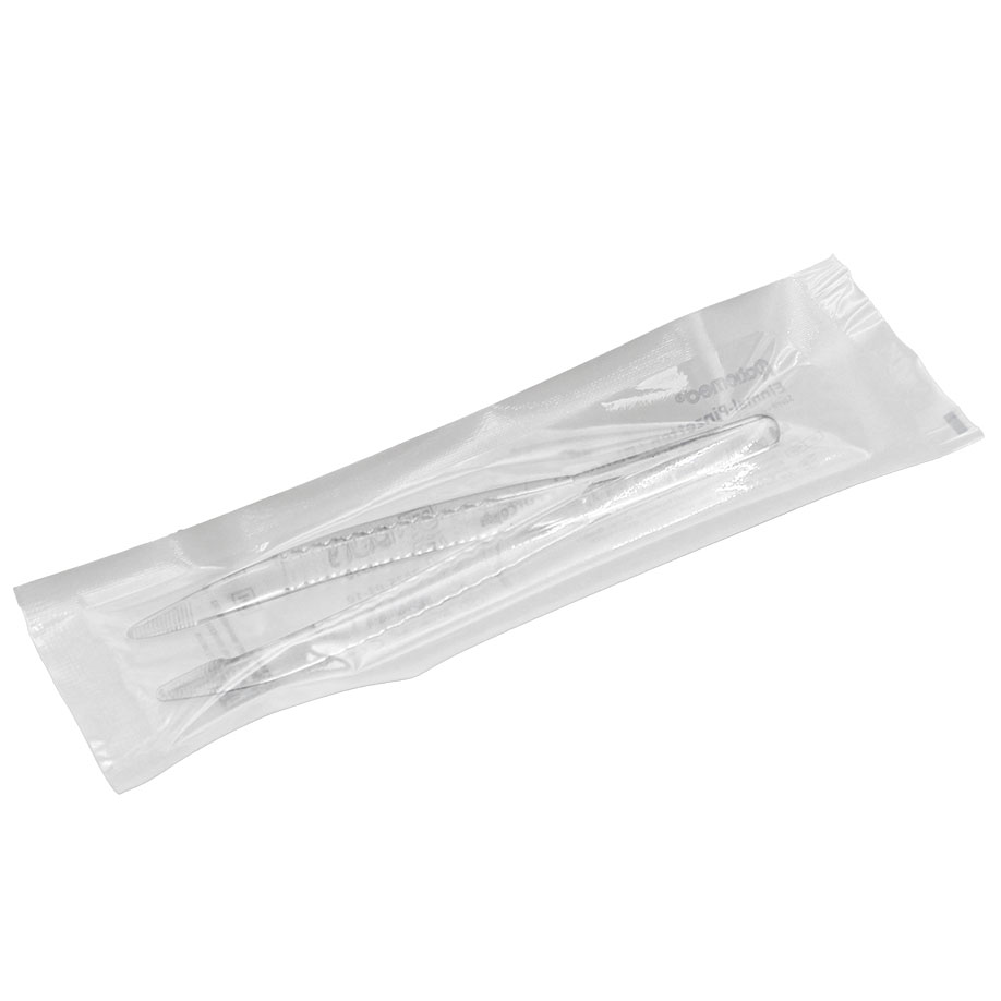 Einmal-Pinzetten ratiomed steril glasklar, ca.12 cm (50 Stck.)