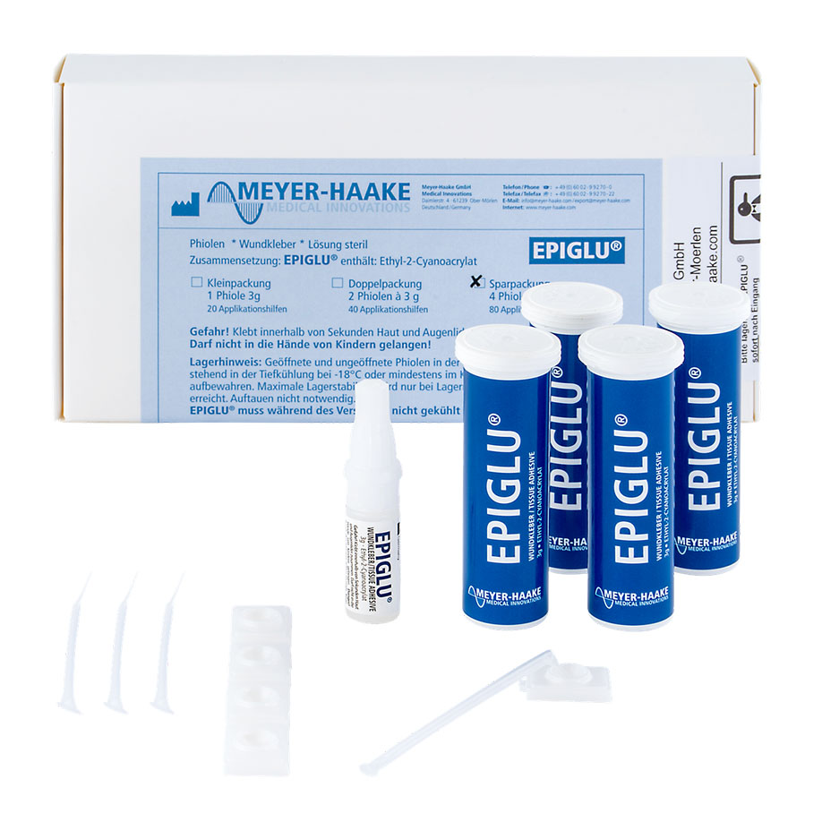 EPIGLU Wundkleber für 80 Anwendungen