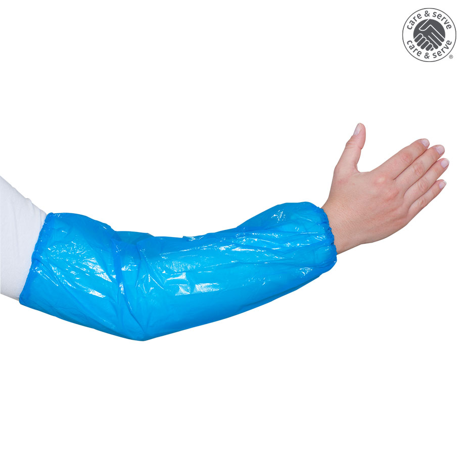 wiroPIPE PE Armschoner blau, ca. 18 µm,