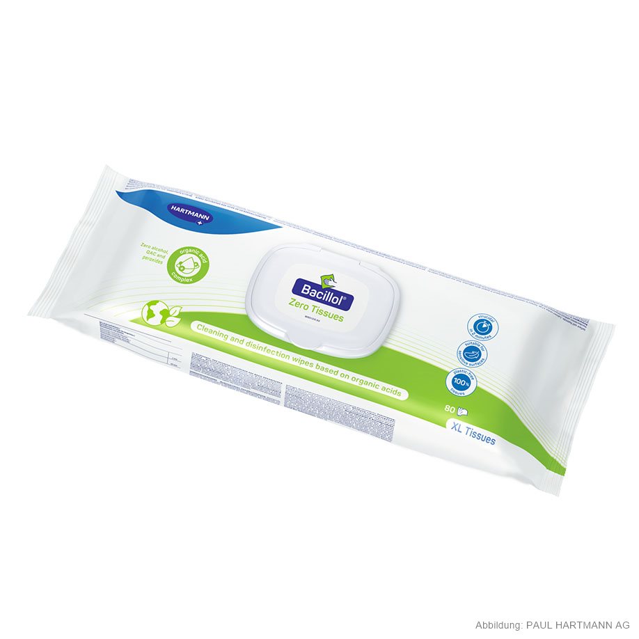 Bacillol Zero Tissues XL Flowpack