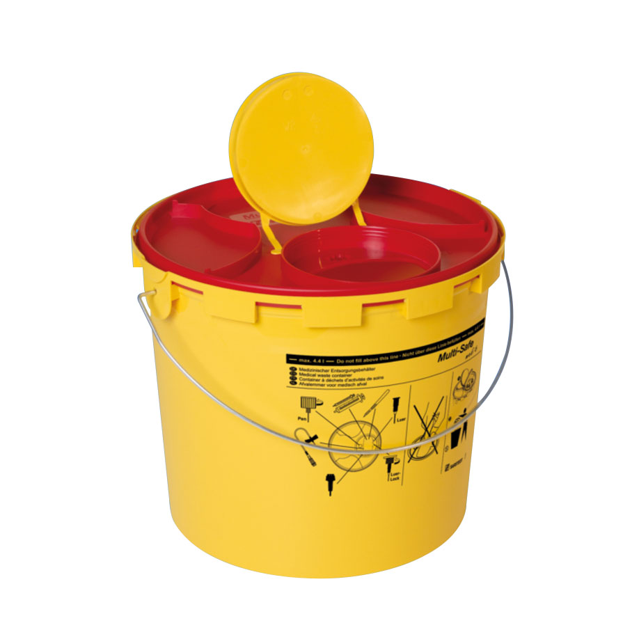 Kanülenabwurfbehälter 4,4 Ltr