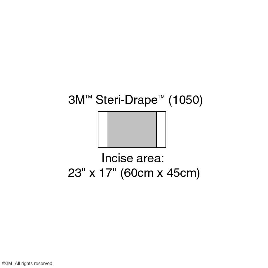3M Steri-Drape 1 Inzisionsfolien