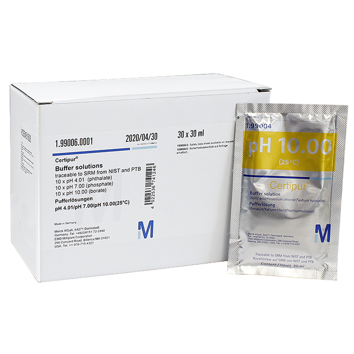 Pufferlösungen rückführbar auf SRM