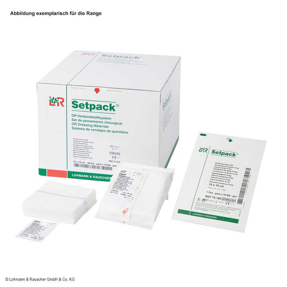 Setpack Mullkompressen RK steril 6-fach