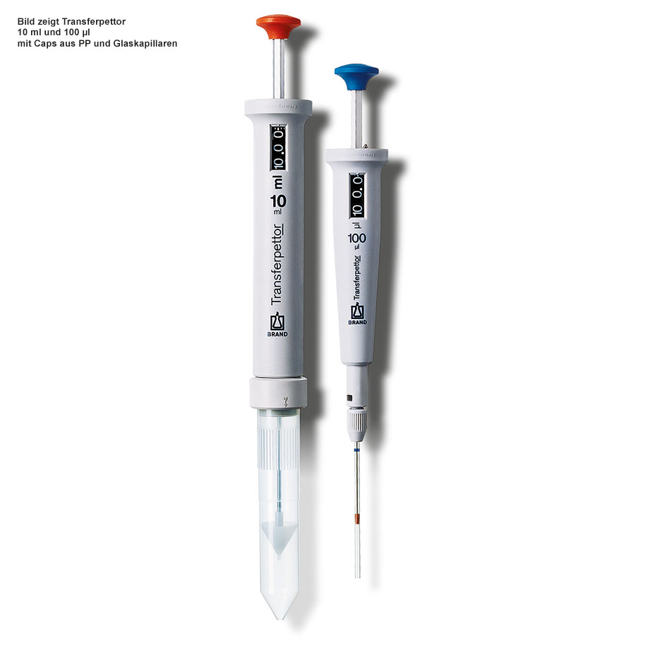 Direktverdränger-Pipette Transferpettor