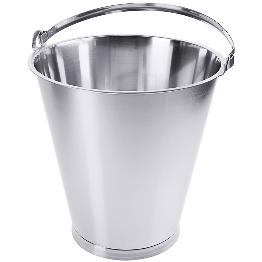 Eimer mit verstärktem Bodenreifen,