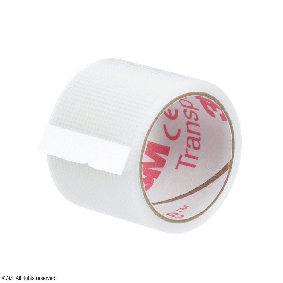 3M Transpore Fixierpflaster transparent,