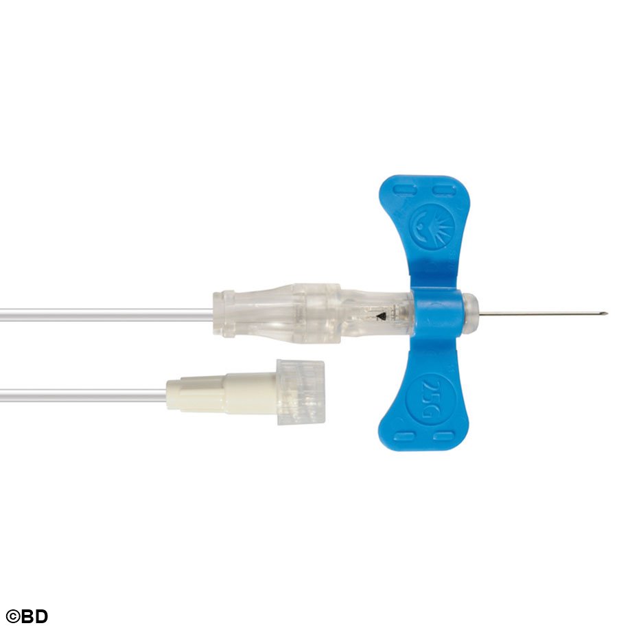 BD Vacutainer Push Button Blutentnahme- set 25 G x 3/4'', 30 cm Schlauchlänge