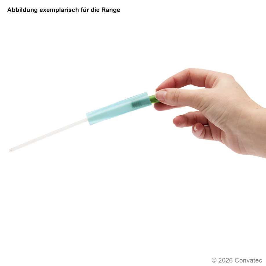 GentleCath Glide für Frauen Ch. 12 (30 Stck.) hydrophile Einmalkatheter mit gerader Spitze