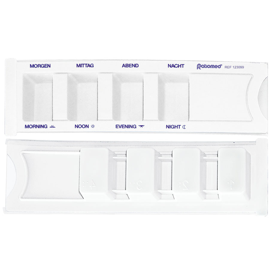 Medikamentendispenser ratiomed, weiß,