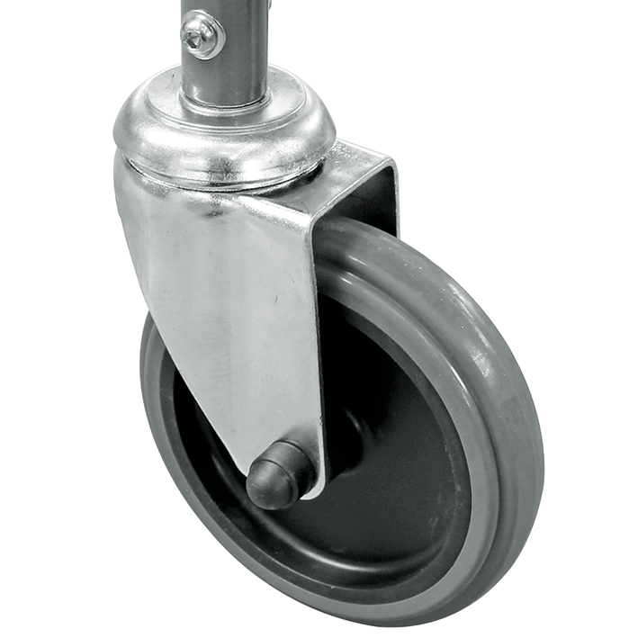 Ersatzrad ohne Bremse für Toilettenstuhl