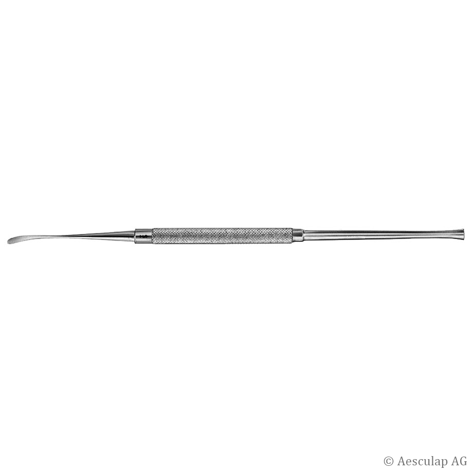 Freer Raspatorium, gebogen,