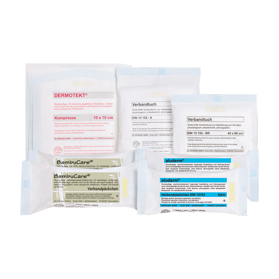 Austauschset Sterilprodukte für DIN 13164