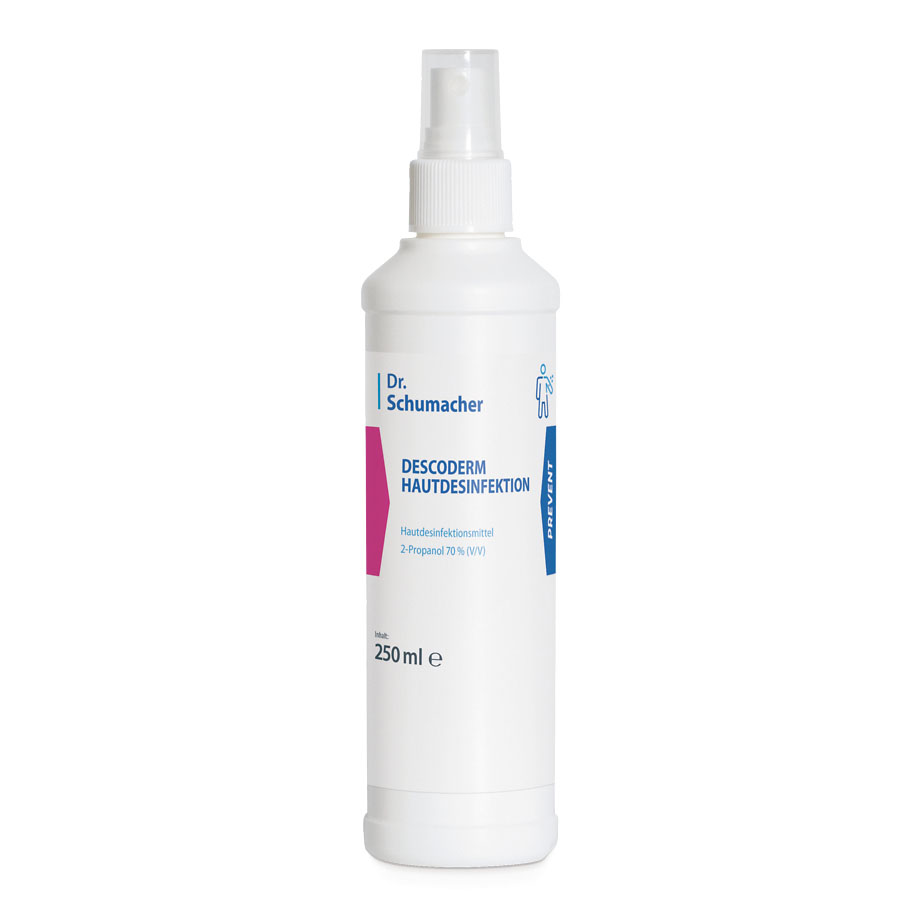 Descoderm 250 ml Sprühflasche Hautdesinfektion