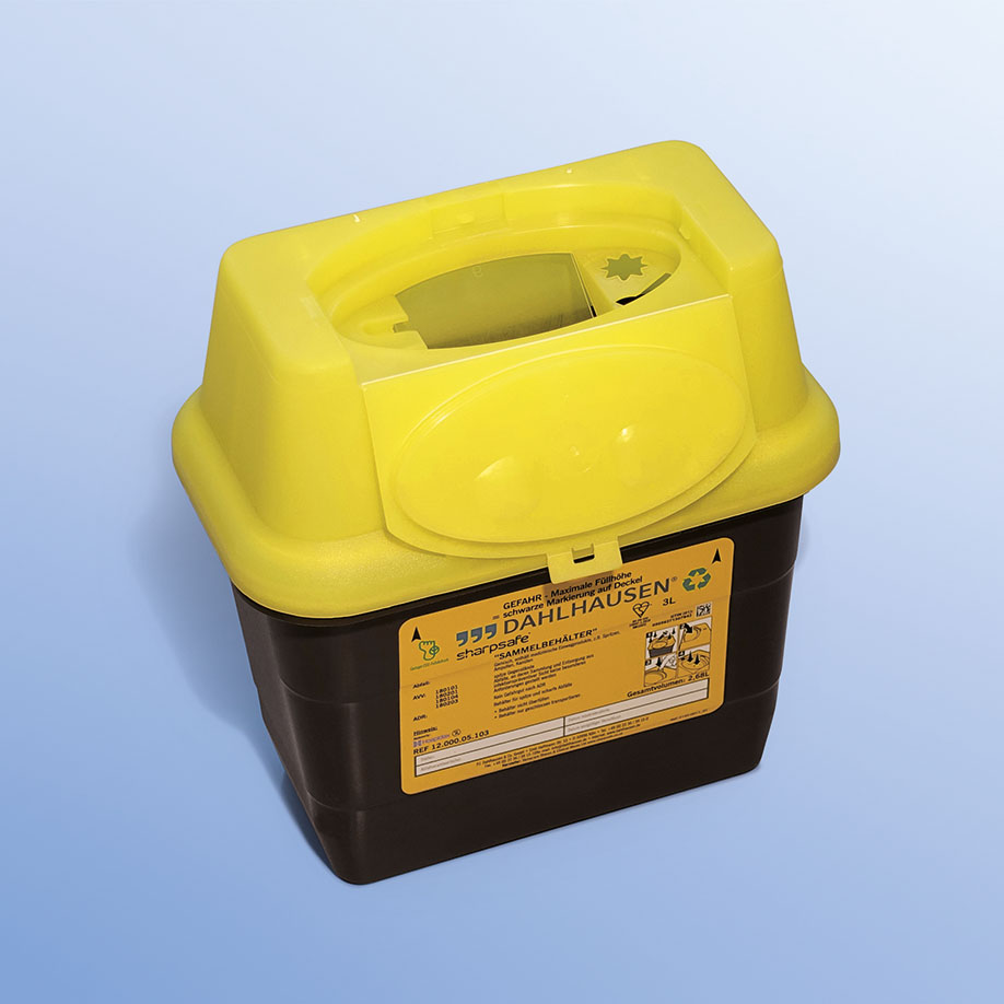 Abwurfbehälter Sharpsafe 3 Ltr.,