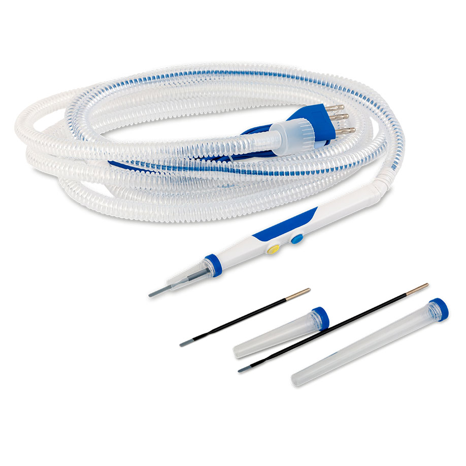 Einmal-Elektrodenhandgriff mit 3 Spatelelektroden (40 Stck.)