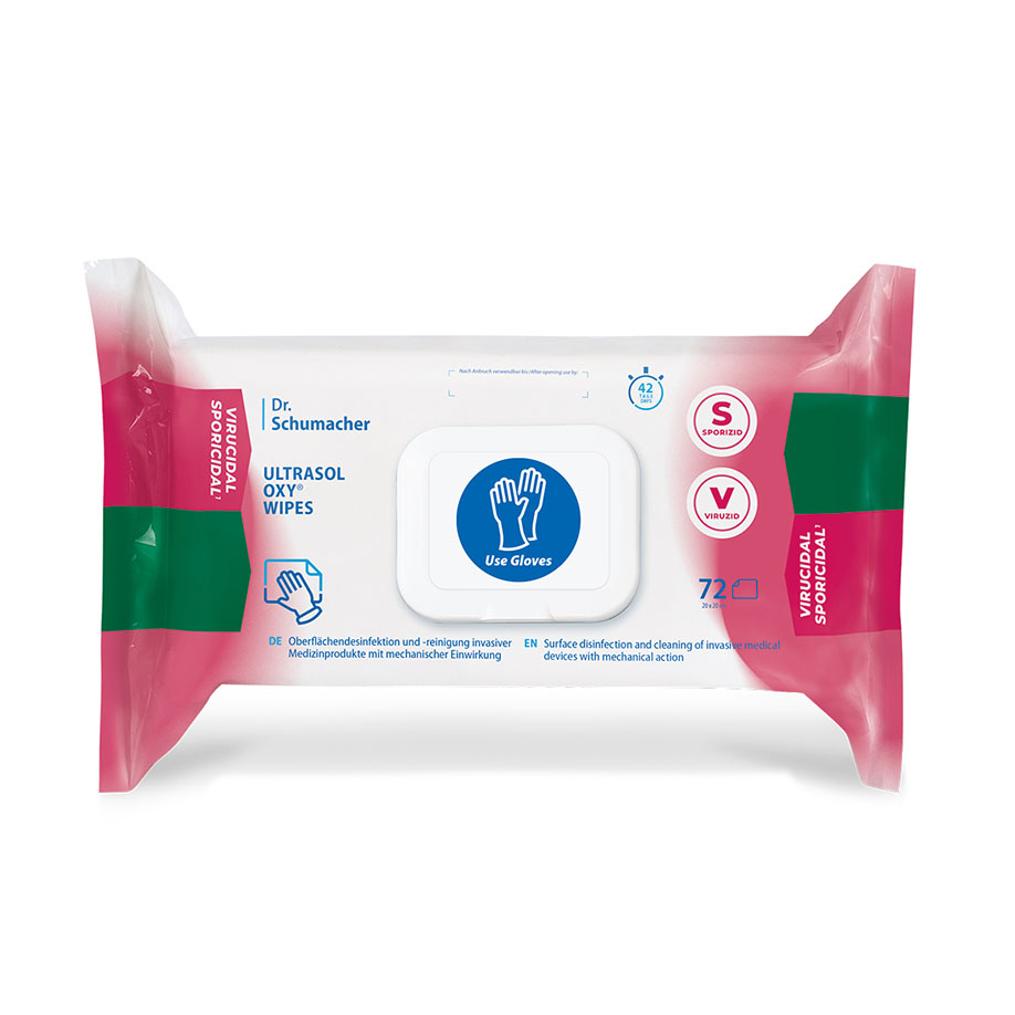 Ultrasol Oxy Wipes (72 Tücher) Flächendesinfektion