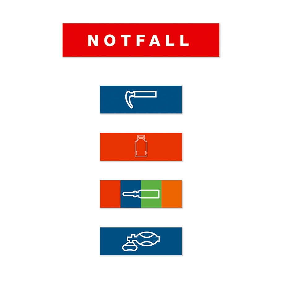 Set Kofferaufkleber Standard