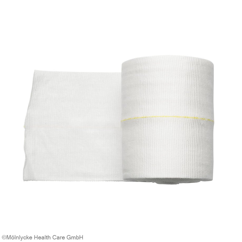 Tubifast Schlauchverband gelb unsteril, 1 m x 10,75 cm (12 Rl.)