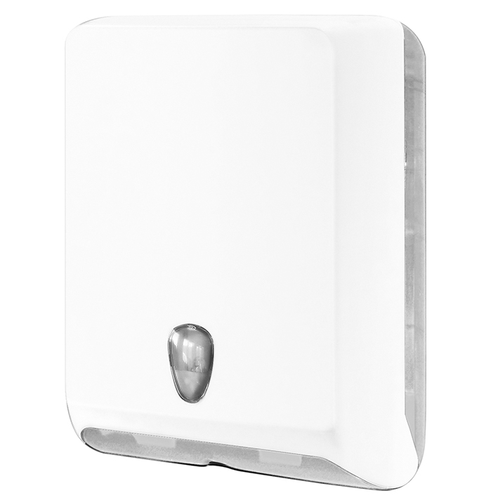 Falthandtuchspender Kunststoff weiß,