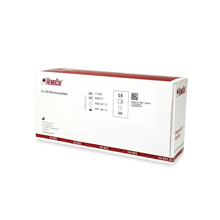 HemoCue Hb 801 Microküvetten