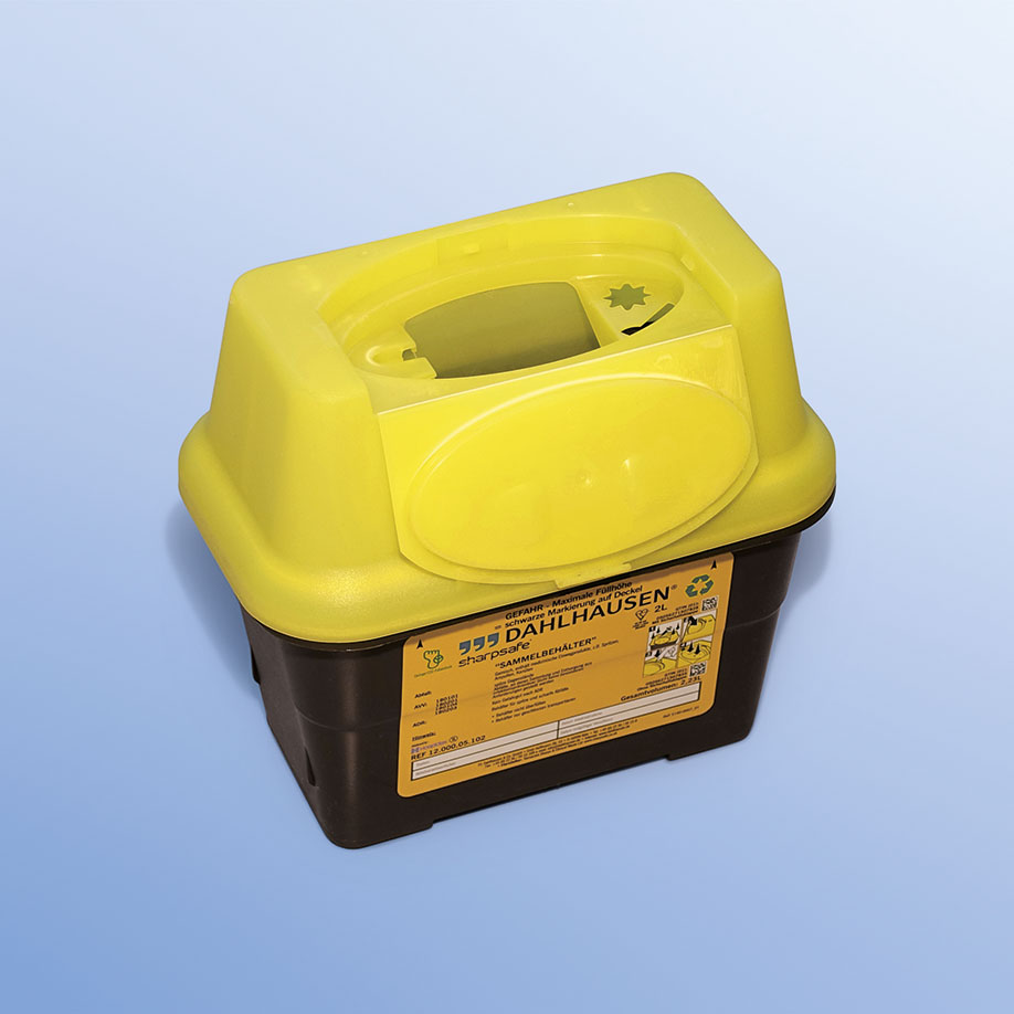 Abwurfbehälter Sharpsafe 2 Ltr.,