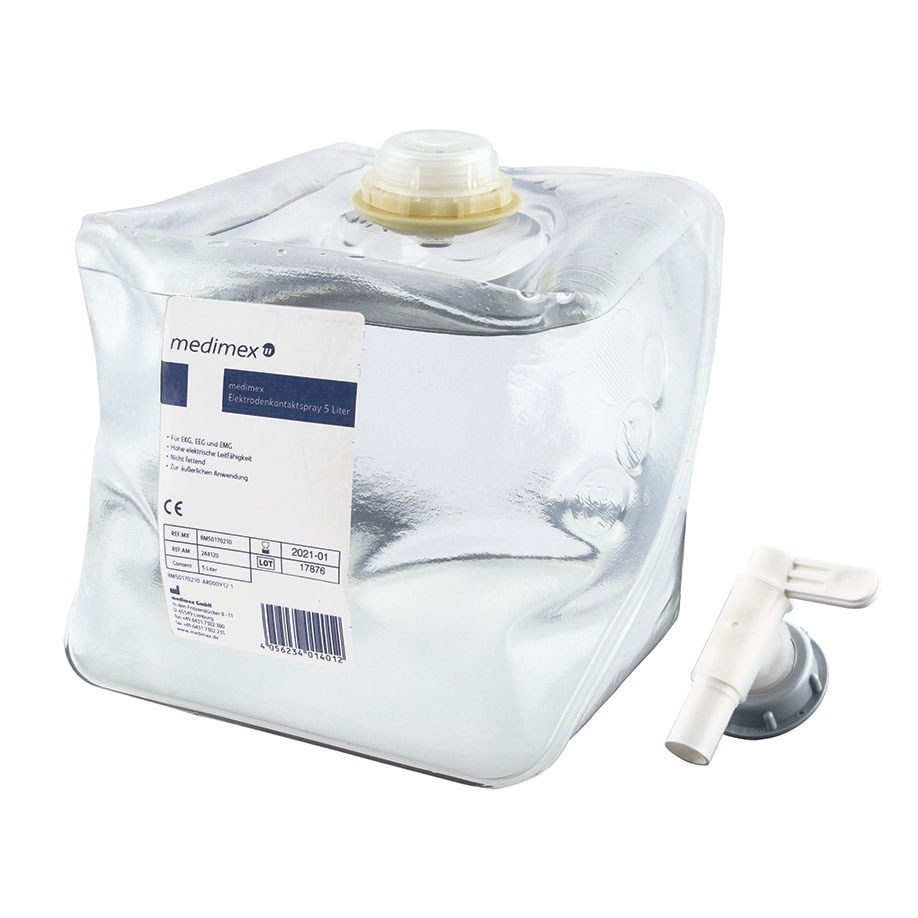medimex Elektrodenkontaktspray 5 Ltr. Cubitainer, mit Auslaufhahn
