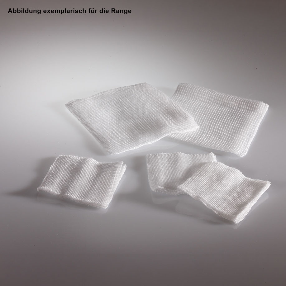 ELASTUS Mullkompresse 8-fach unsteril 10 x 10 cm (100 Stck.)
