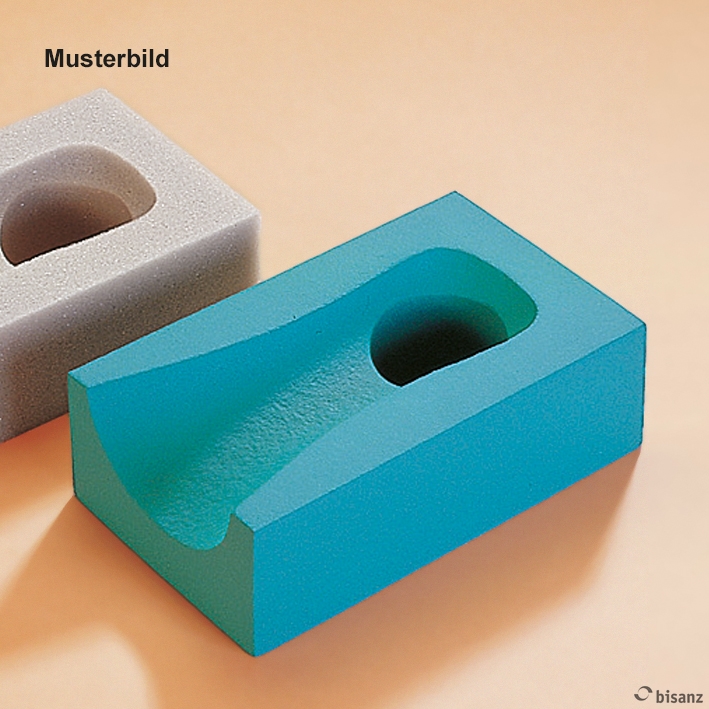 Fersenstütze mit PU-Beschichtung agave,