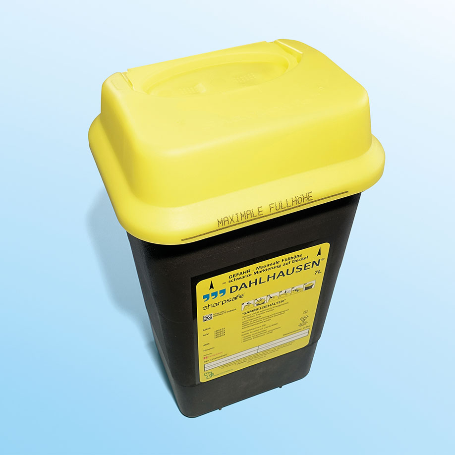 Abwurfbehälter Sharpsafe 7 Ltr.