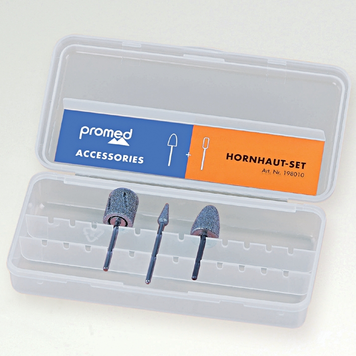 Schleifkörper-Set Hornhaut