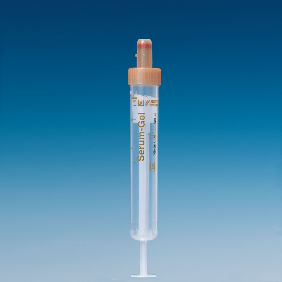 S-Monovetten 7,5 ml, 92 x 15 mm,