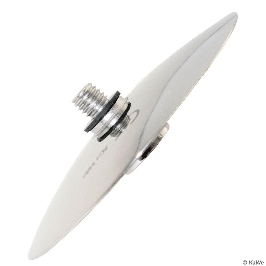 Metallschutzschild mit Ansatz für KaWe Ganzmetallspritzen