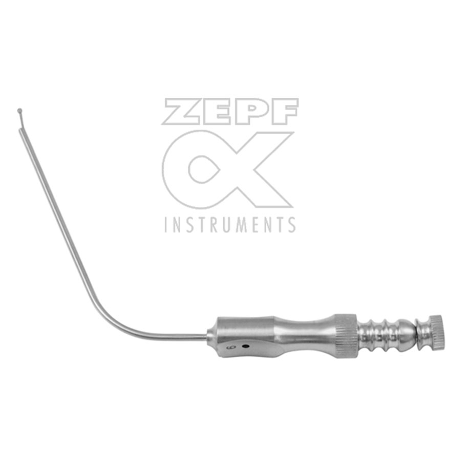 FRAZIER Saugkanüle 75°,