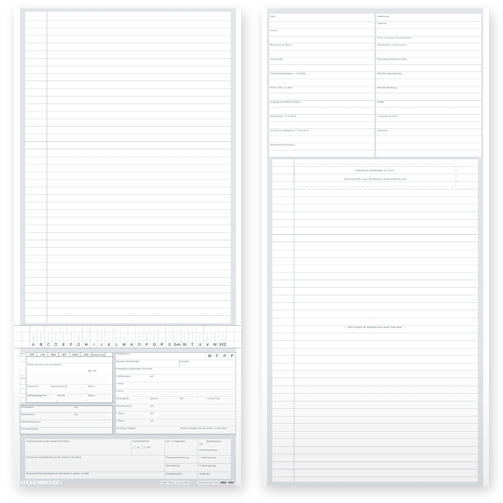 Karteitaschen ALPHAnorm DIN A5 quer