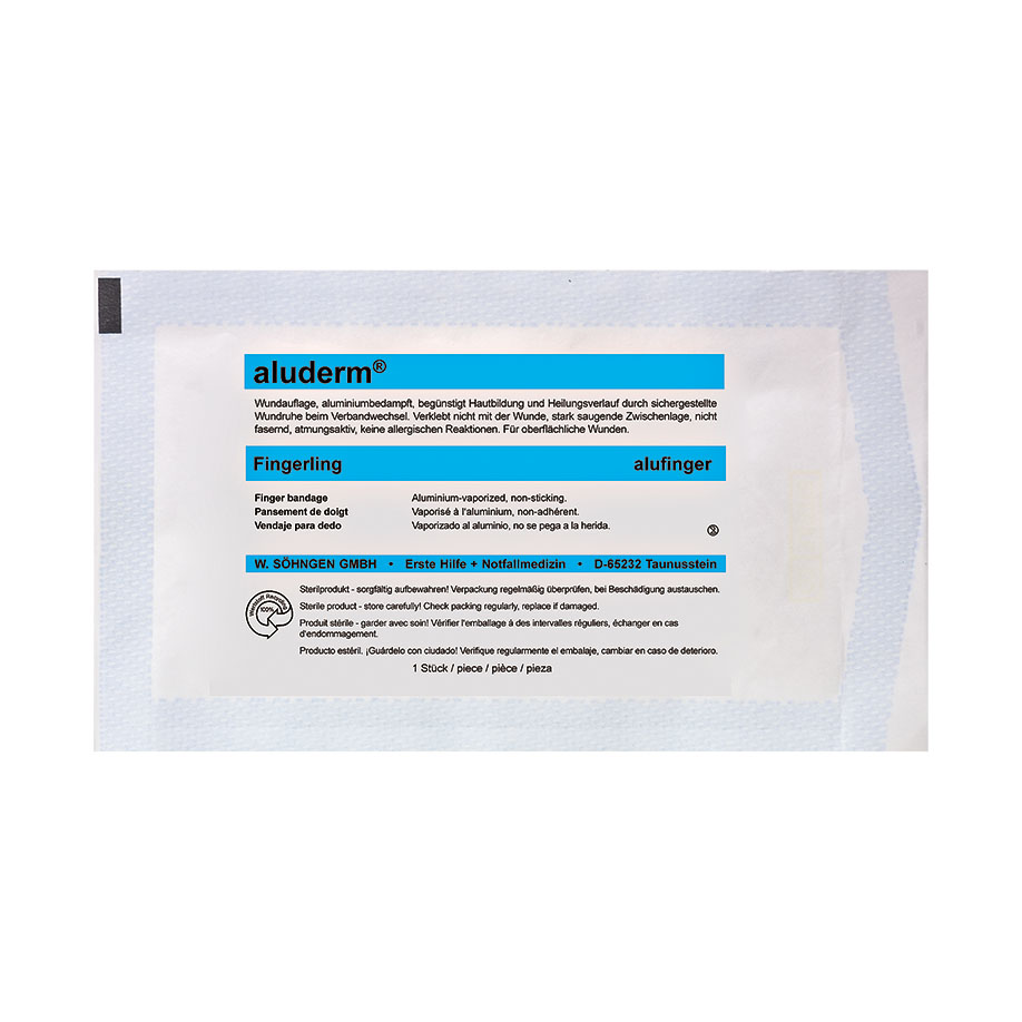aluderm alufinger Fingerverband einzeln steril