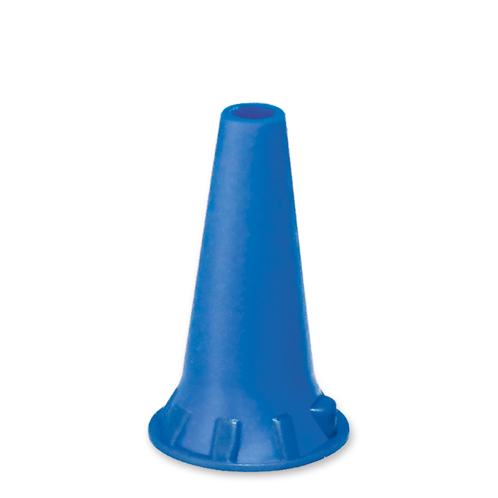 Einmal-Ohrtips 4,0 mm blau,