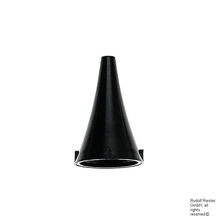 Ohrtrichter, wiederverwendbar, Ø 3 mm, schwarz