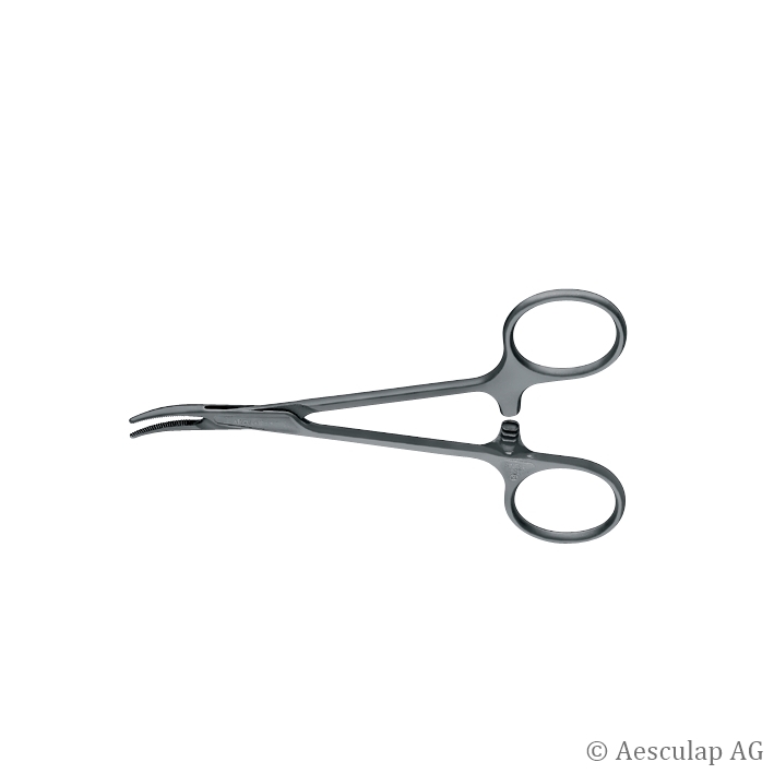 SUSI Mosquitoklemmen Halsted, gebogen,